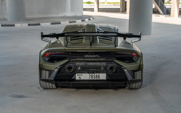  Green Lamborghini Huracan STO Photo 4